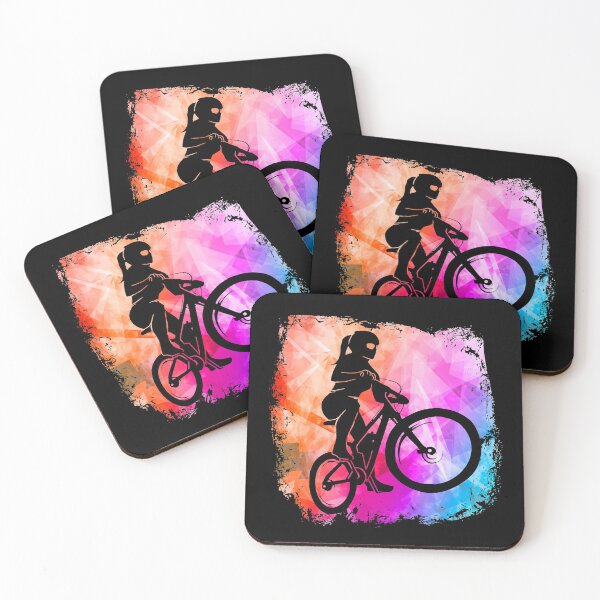 Item preview, Mountain biker cool colors girl bike designed and sold by Denis Rösler.