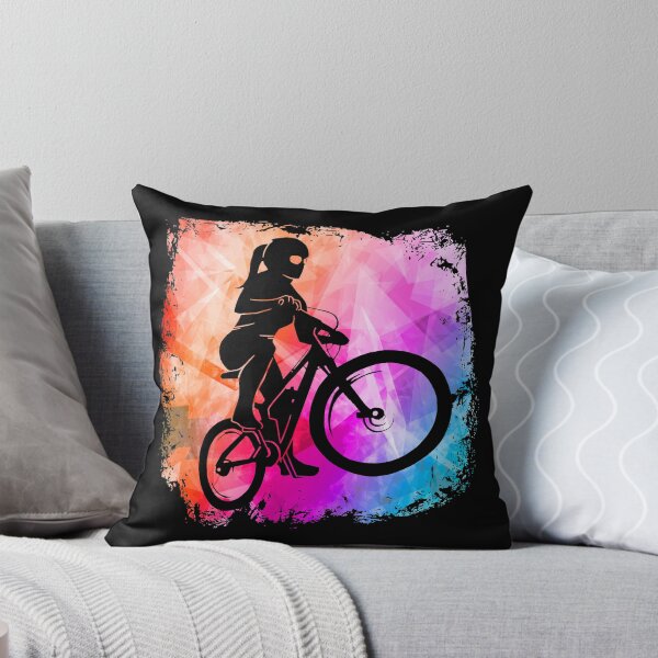 Item preview, Mountain biker cool colors girl bike designed and sold by Denis Rösler.
