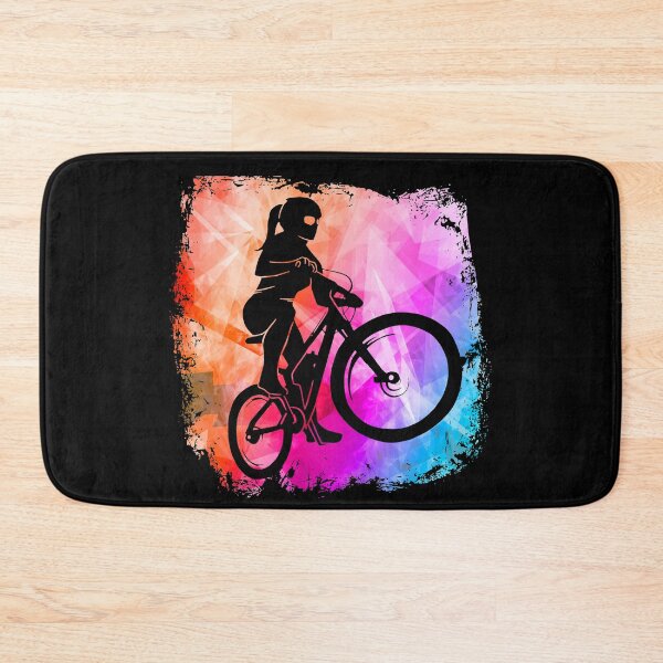 Item preview, Mountain biker cool colors girl bike designed and sold by Denis Rösler.