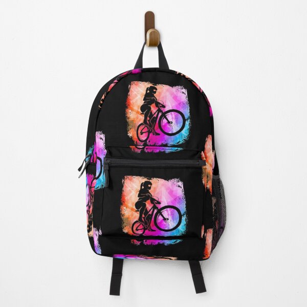 Item preview, Mountain biker cool colors girl bike designed and sold by Denis Rösler.