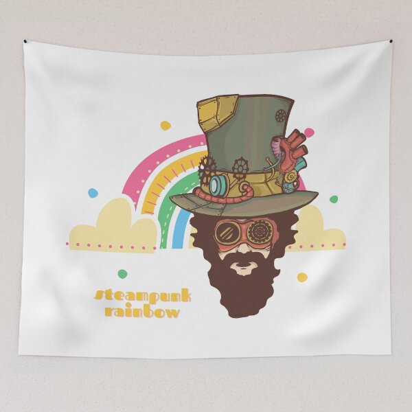 Item preview, Steampunk Rainbow designed and sold by Nathalie Aynié.