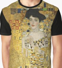Gustav Klimt - Adele . Golden Gustav Klimt Graphic T-Shirt