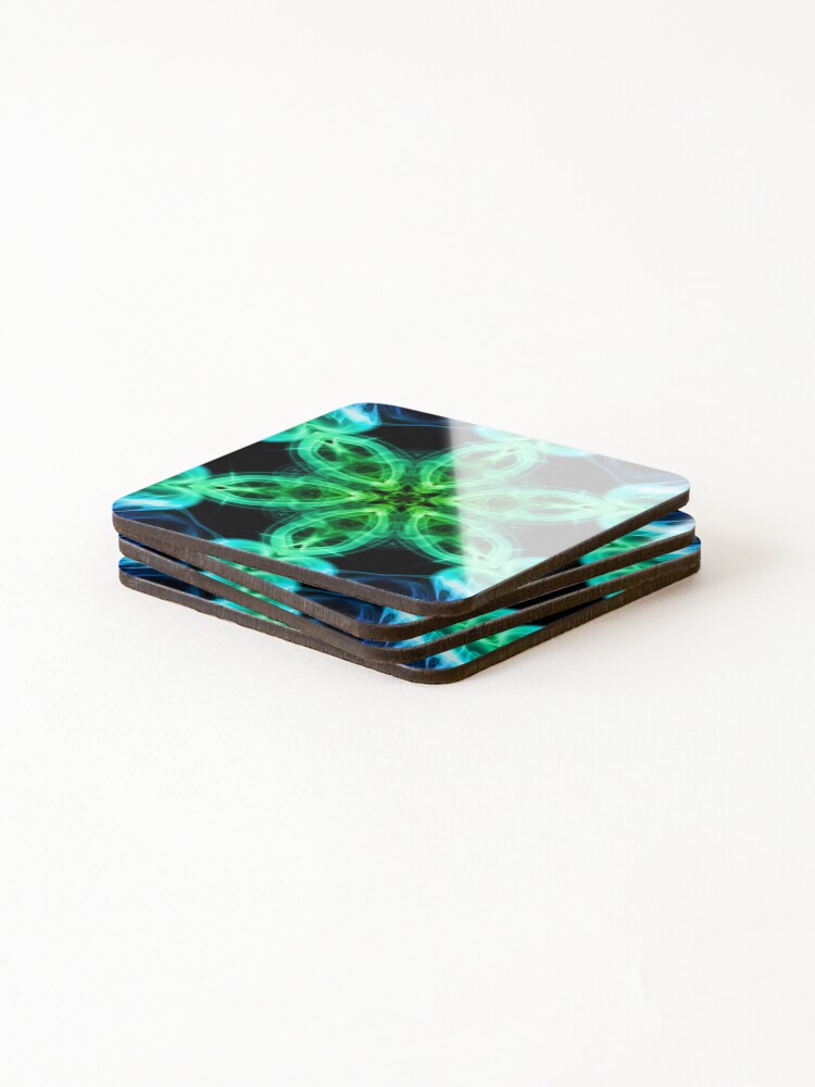 Thumbnail 4 of 5, Coasters (Set of 4), Smoke Design designed and sold by Ralad2021.