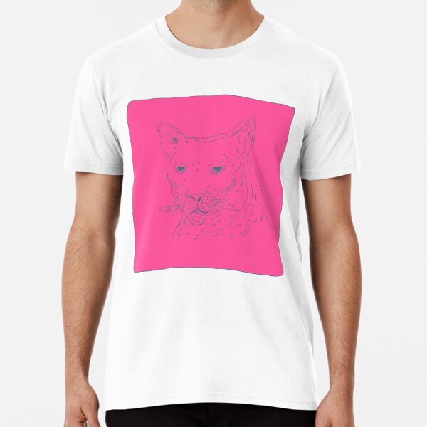Premium Vector  Pink cat head with angry face with revenge