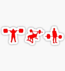 Kraftdreikampf Sticker