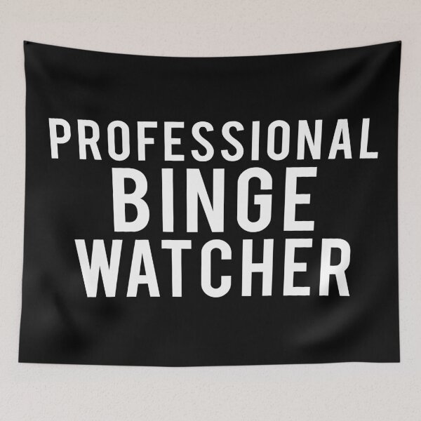 Item preview, Professional Binge Watcher designed and sold by alloutshirts.