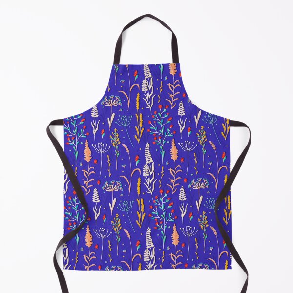 Item preview, Wild Grass on Blue designed and sold by Simplulina.