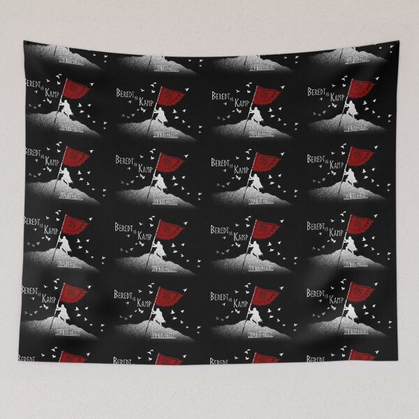 Item preview, Beredt på kamp black designed and sold by Fuimadane.