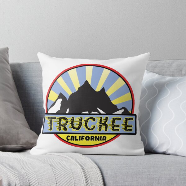 Item preview, TRUCKEE CALIFORNIA Ski Skiing Snowboarding Snowboard Hiking Hike Mountain Camping Art  designed and sold by DESTINATIONS DECAL.