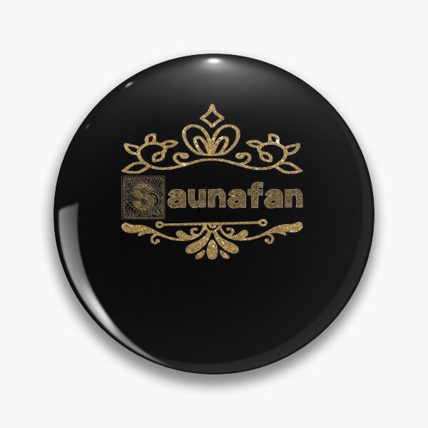 Item preview, Sauna Fan Gold Color Effect designed and sold by Zuepfelmuetzen.