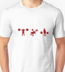 Powerlifting Unisex T-Shirt