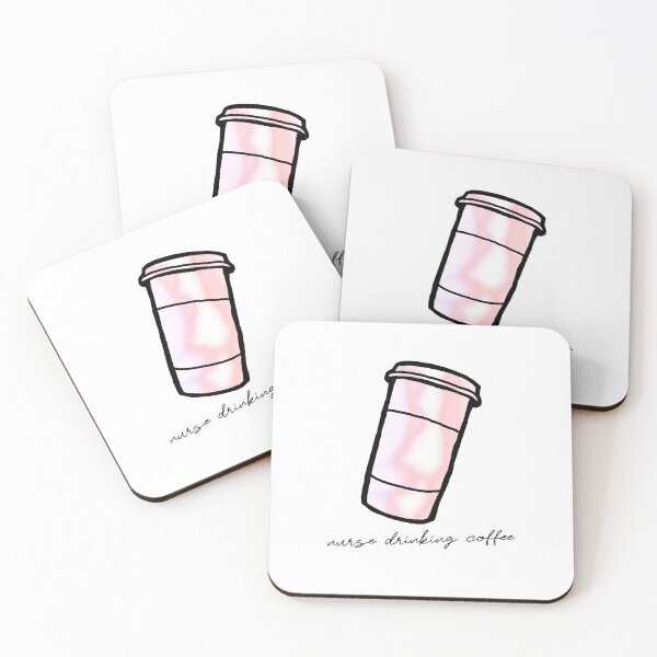 Item preview, nurse drinking coffee designed and sold by Superarm.