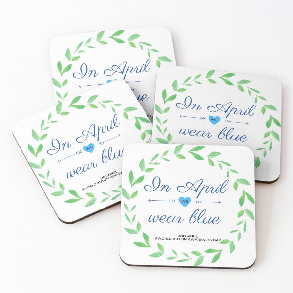 Item preview, In April We Wear Blue- Autism Awareness designed and sold by NikitaAg.