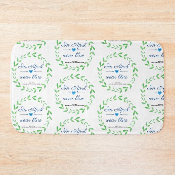 Item preview, In April We Wear Blue- Autism Awareness designed and sold by NikitaAg.