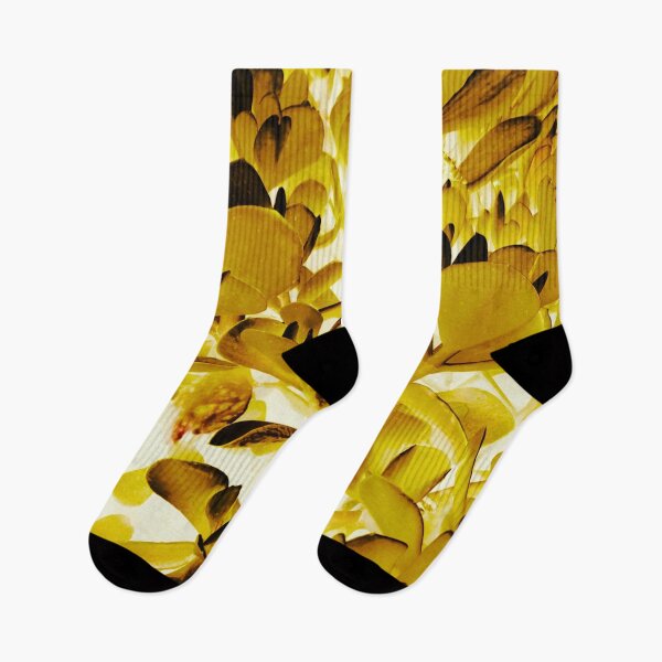 Item preview, Yellow Gold Leaf Pattern design garden Melbourne Art  designed and sold by MelbourneGarden.