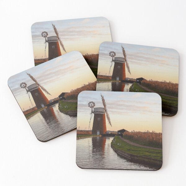 Item preview, Sunset over Horsey Mill designed and sold by cdkphotos.