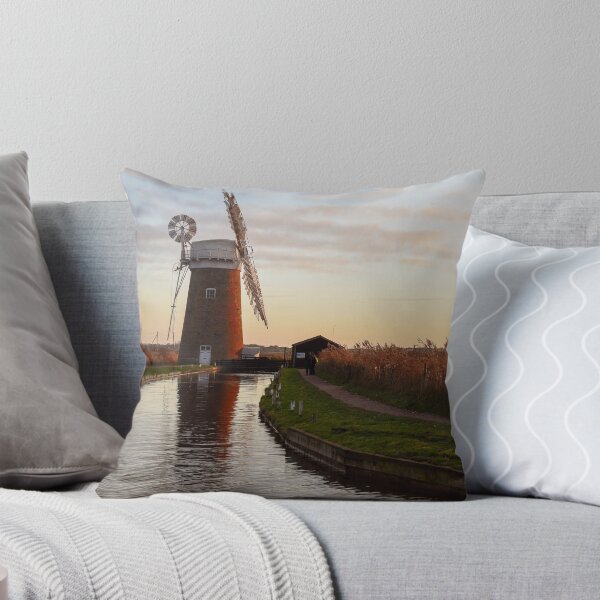 Item preview, Sunset over Horsey Mill designed and sold by cdkphotos.