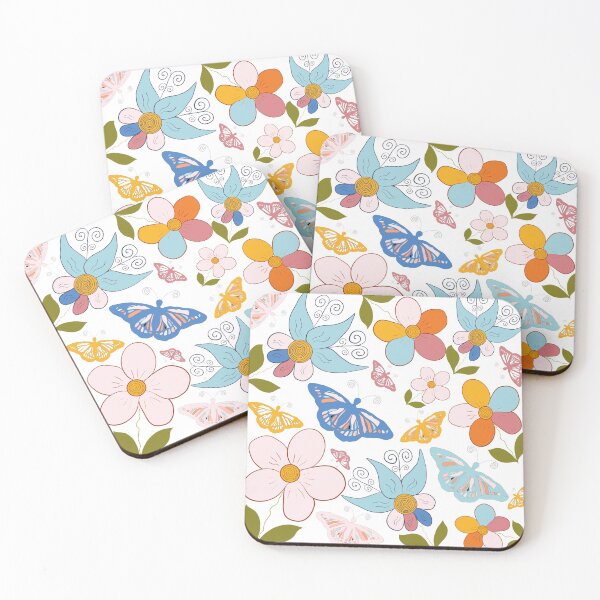 Item preview, Whimsical  Beautiful Summer Butterfly Garden designed and sold by ZophiaSolaris.