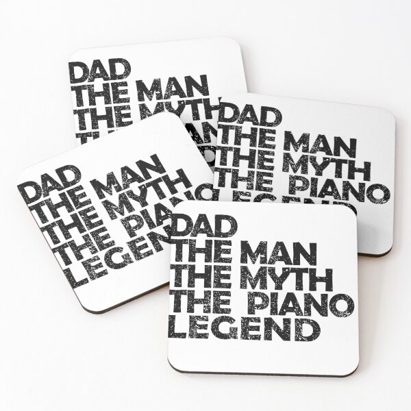 Item preview,  Dad The Man The Myth The Piano Legend  designed and sold by Limitless Store.