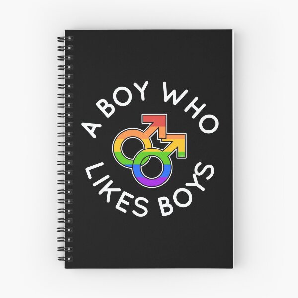 Item preview, A Boy Who Likes Boys Gay Rainbow Pride Gift print designed and sold by No Limits T-Shirts.