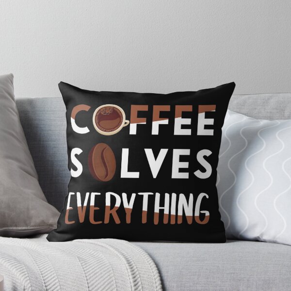 Item preview, A cup of coffee solves everything designed and sold by GoranDesign.
