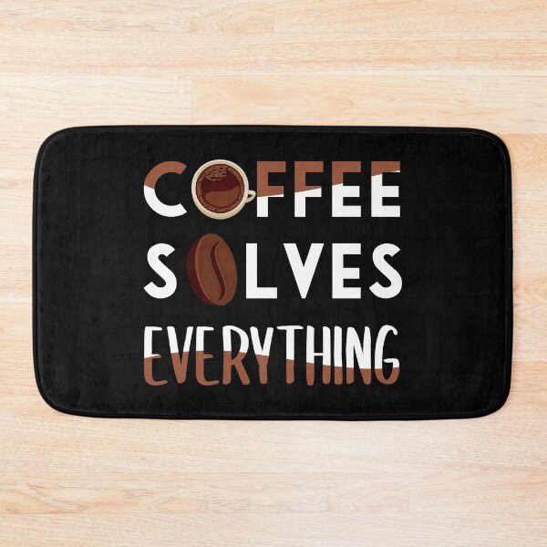 Item preview, A cup of coffee solves everything designed and sold by GoranDesign.