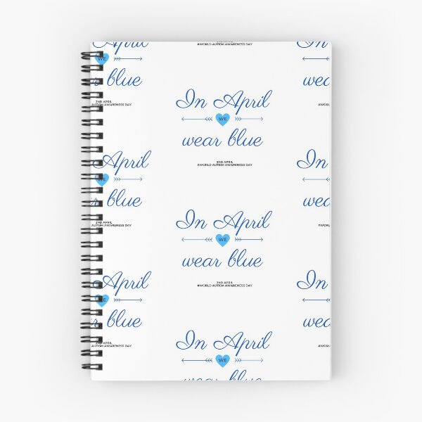 Item preview, In April We Wear Blue- Autism Awareness designed and sold by NikitaAg.