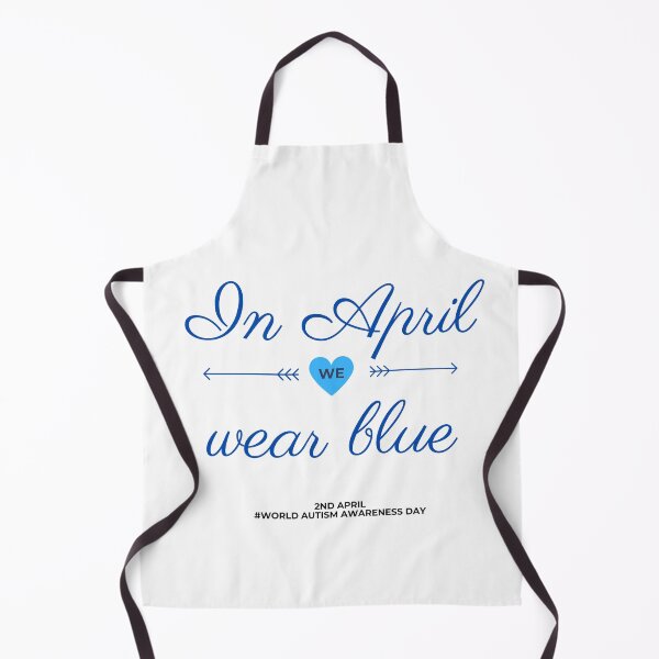 Item preview, In April We Wear Blue- Autism Awareness designed and sold by NikitaAg.