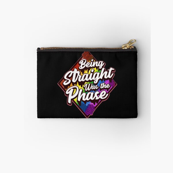 Item preview, Being Straight was the Phase Rainbow Gay Pride design designed and sold by No Limits T-Shirts.
