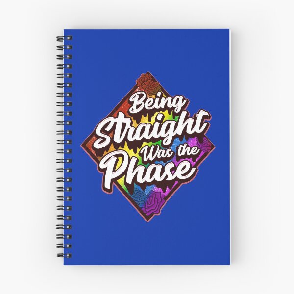 Item preview, Being Straight was the Phase Rainbow Gay Pride design designed and sold by No Limits T-Shirts.
