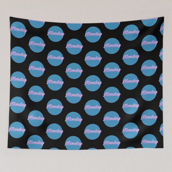 Item preview, Monday designed and sold by WORDtoARTwork.