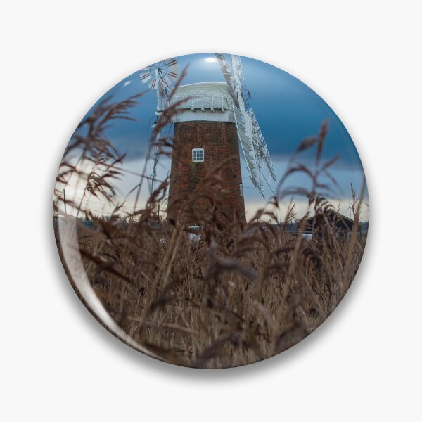 Item preview, Horsey Windpump through the reeds designed and sold by cdkphotos.