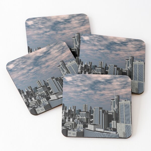 Item preview, Futuristic City designed and sold by TravelDrone.