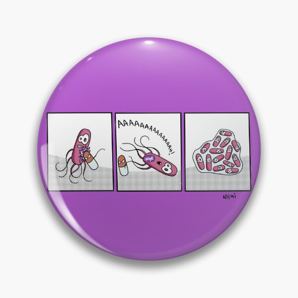 Item preview, How Pseudomonas aeruginosa forms biofilm designed and sold by Noémie Matthey.