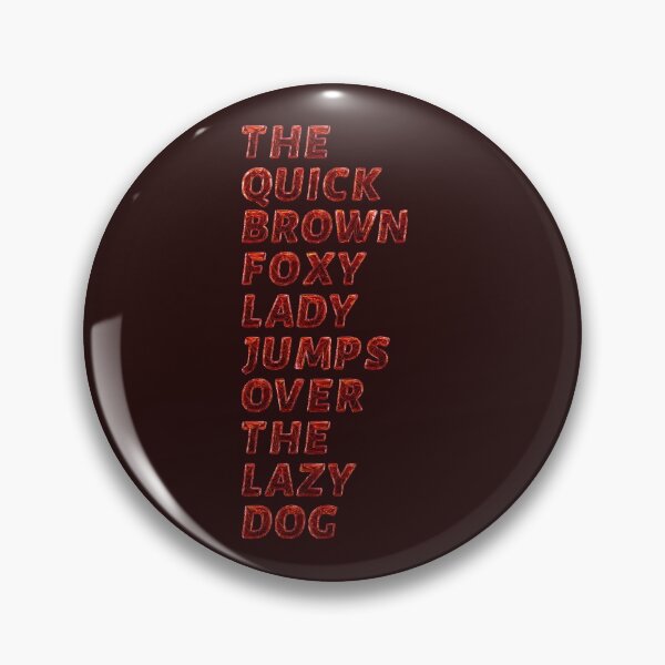 Item preview, The quick brown foxy Lady - Trianglo designed and sold by Art-Frankenberg.