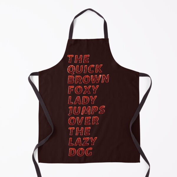 Item preview, The quick brown foxy Lady - Trianglo designed and sold by Art-Frankenberg.