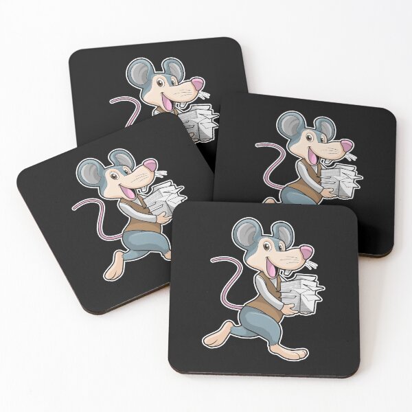 Item preview, Mouse Secretary Stack of paper Office designed and sold by Snabdesign84.