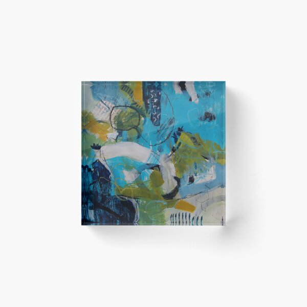 Item preview, Cheerful Blues designed and sold by Karen Hammat.