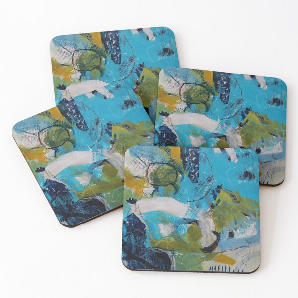 Item preview, Cheerful Blues designed and sold by Karen Hammat.
