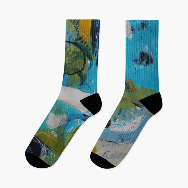 Item preview, Cheerful Blues designed and sold by Karen Hammat.