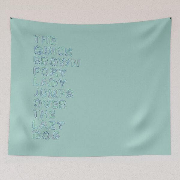 Item preview, The quick brown foxy Lady - Linearo designed and sold by Art-Frankenberg.