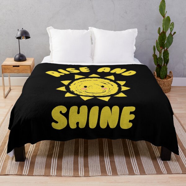 Item preview, Rise & Shine Cute Kawaii Sun Motivational Sayings designed and sold by Scratches Tees.