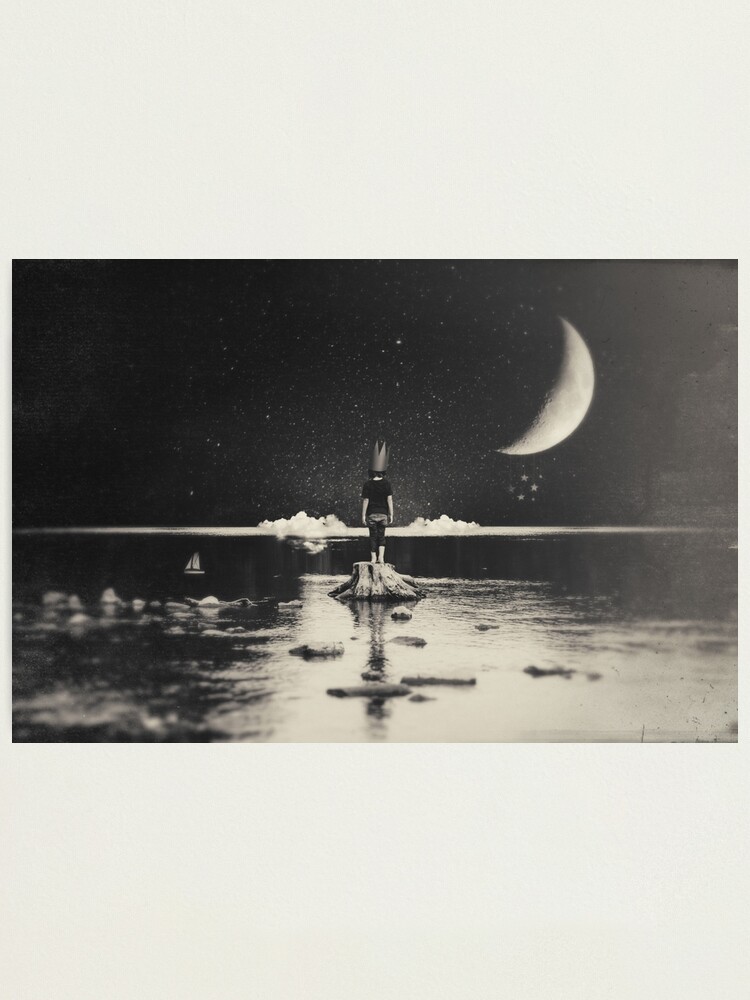 Alternate view of The Day Has Eyes, The Night Has Ears Photographic Print