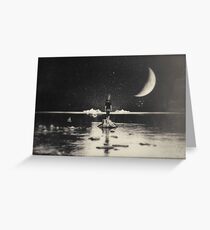 The Day Has Eyes, The Night Has Ears Greeting Card