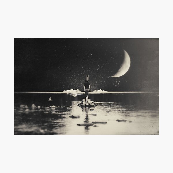 The Day Has Eyes, The Night Has Ears Photographic Print
