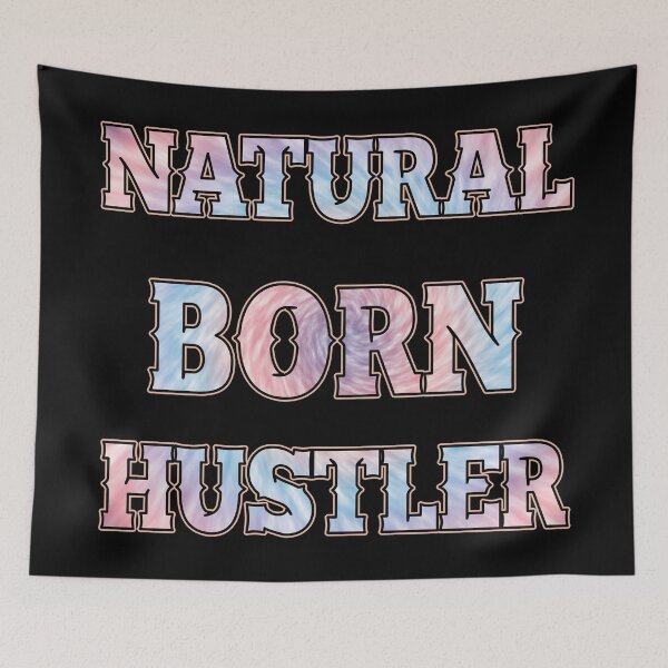 Item preview, Natural born hustler designed and sold by Mandala & More.