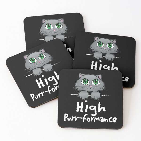 Item preview, High Purr-formance, Green eyed Grey Kitten designed and sold by bryanmcclelland.