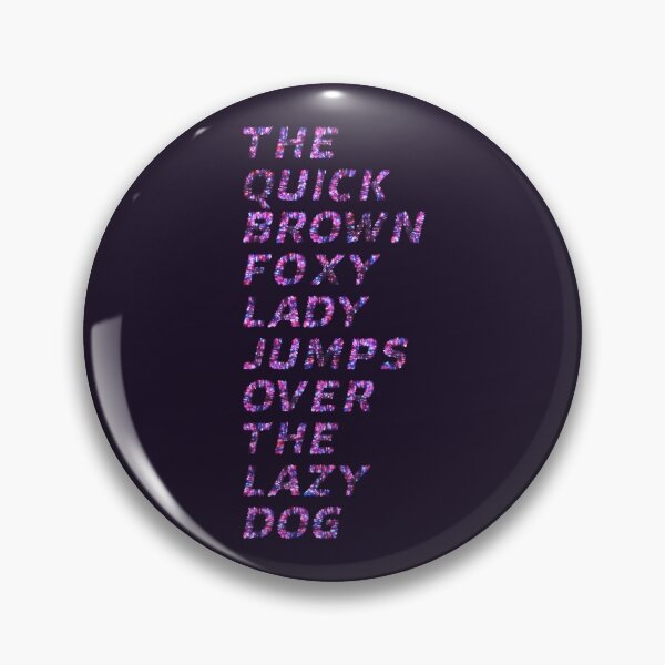 Item preview, The quick brown foxy Lady - Pixelo designed and sold by Art-Frankenberg.
