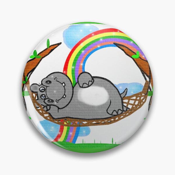 Item preview, Leisure time of a cute hippo  designed and sold by Shirley cute art .