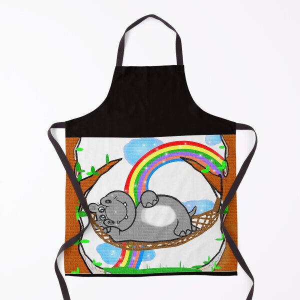 Item preview, Leisure time of a cute hippo designed and sold by Shirley cute art .